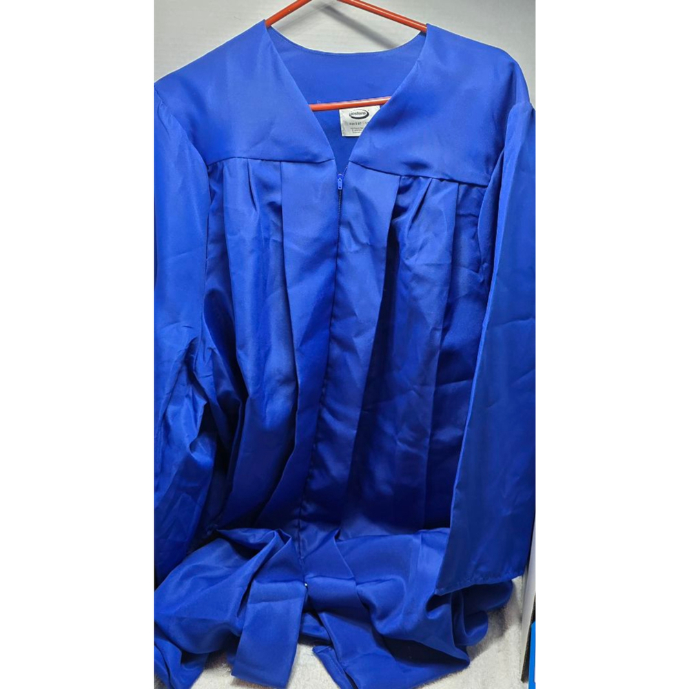Jostens Blue Theater Graduation Gown